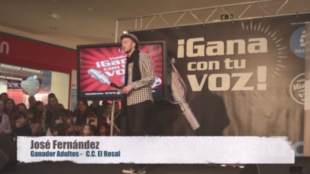 José Fernández conquista  'Gana con tu voz' Adultos en Ponferrada