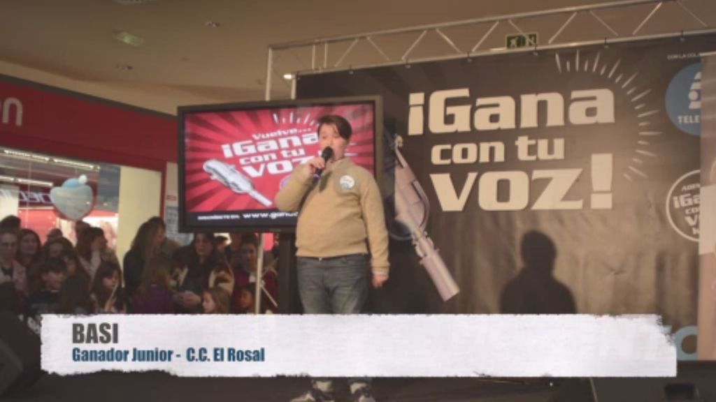 Basi triunfa en las actuaciones de 'Gana con tu voz Kids' en Ponferrada
