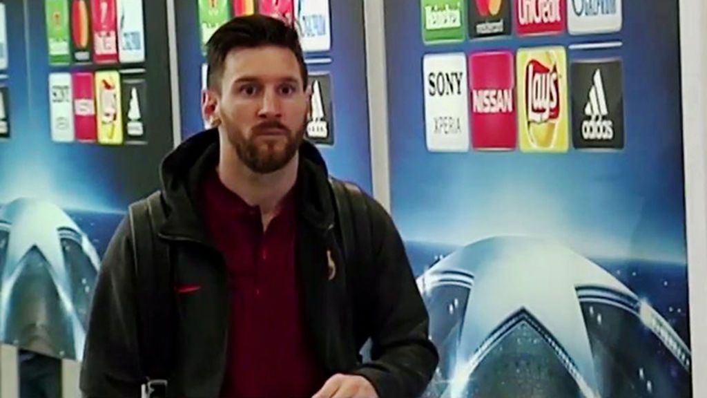 La reacción de Messi al abandonar eliminado Roma y el aviso de Valverde a sus jugadores
