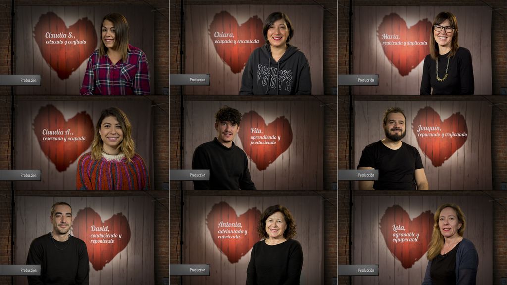 Los ayudantes de Cupido que están detrás de las cámaras