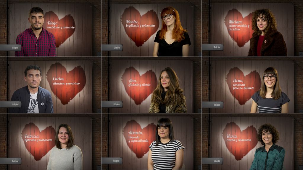 Los ayudantes de Cupido que están detrás de las cámaras