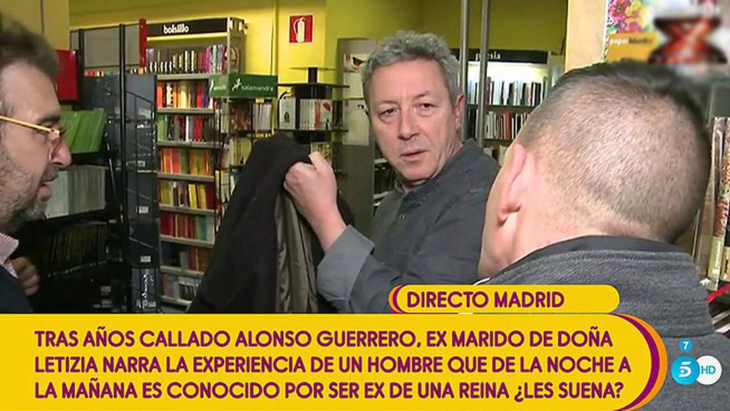 Alonso Guerrero, exmarido de Doña Letizia, cara a cara con ‘Sálvame’: “A mí los directos no me interesan”