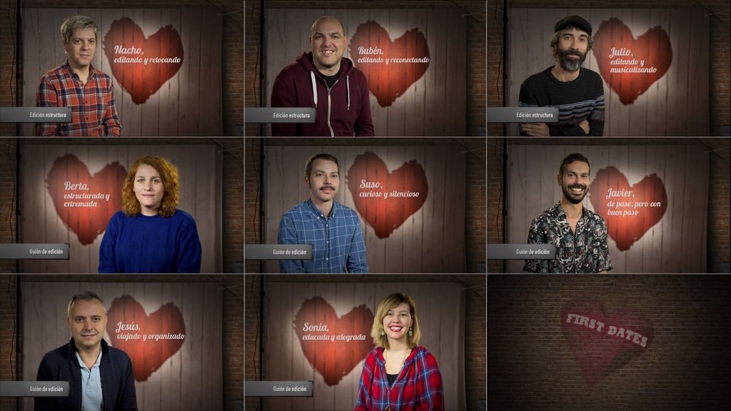 Los ayudantes de Cupido que están detrás de las cámaras