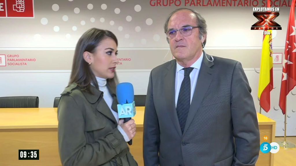 Ángel Gabilondo: "Cifuentes no puede resistirse a la realidad"
