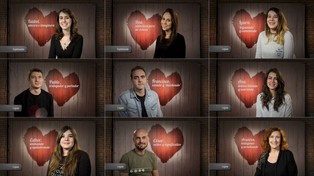 Los ayudantes de Cupido que están detrás de las cámaras