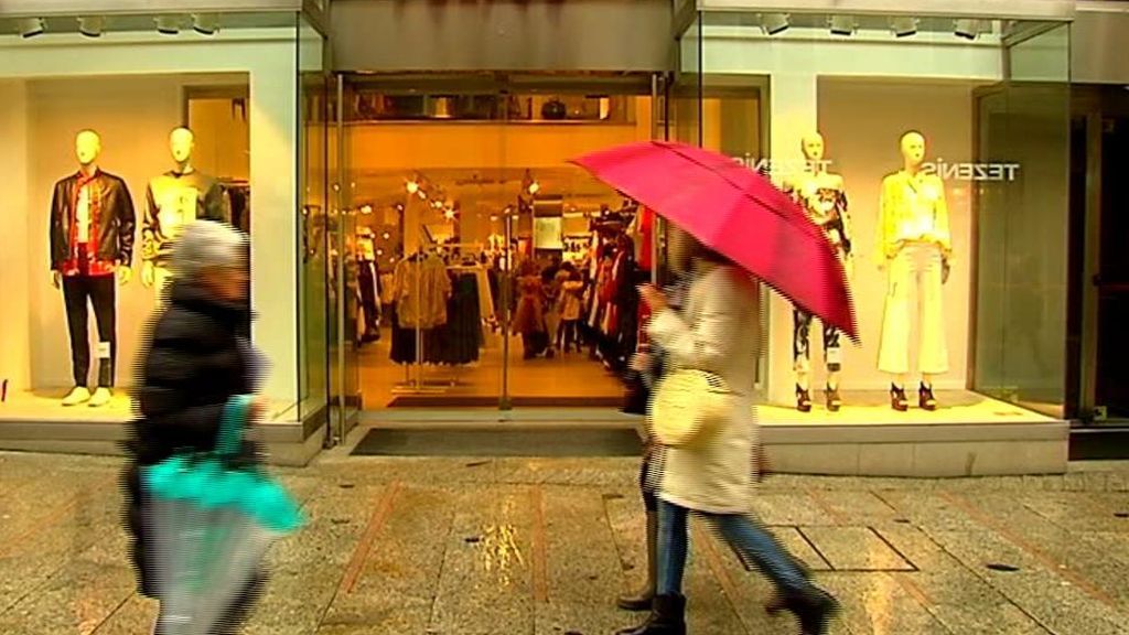 El mal tiempo hace caer las ventas de ropa un 13,4% en marzo