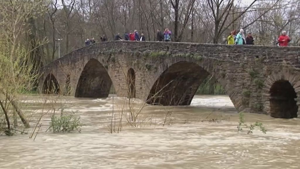 Navarra activa la alerta 1 de emergencia por el desbordamiento de sus ríos