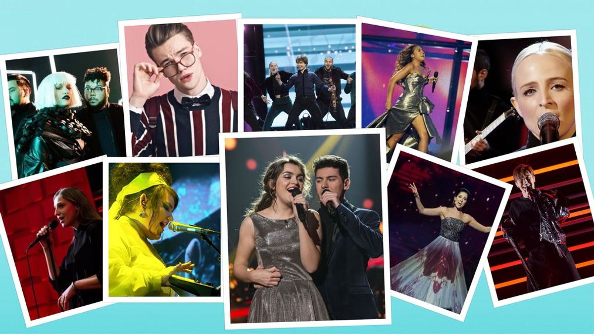 Menos de un mes para Eurovisión: Estos son los rivales de Alfred y Amaia