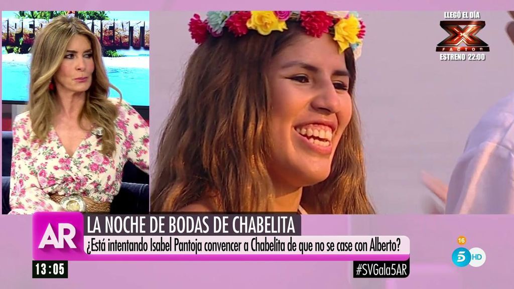 Marisa Martín-Blázquez: “Isabel Pantoja ofrecerá un trato a Chabelita: retirará la demanda contra Alberto si para la boda”