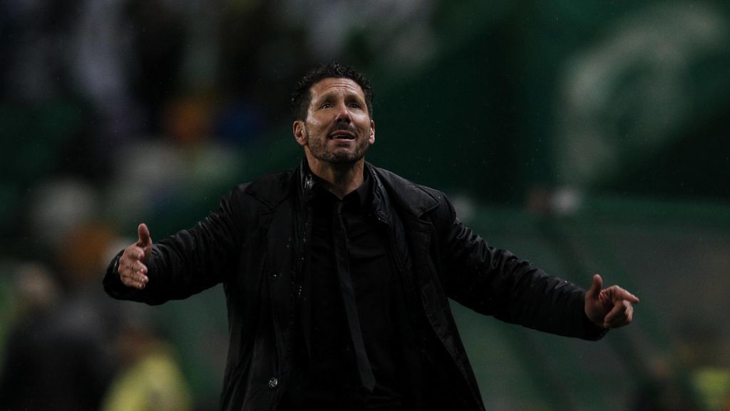 Simeone: "Podemos jugar bien o jugar mal, pero este Atleti siempre está ahí compitiendo"