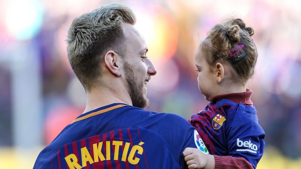 El tierno gesto de la hija de Rakitic tras la operación al futbolista del Barça
