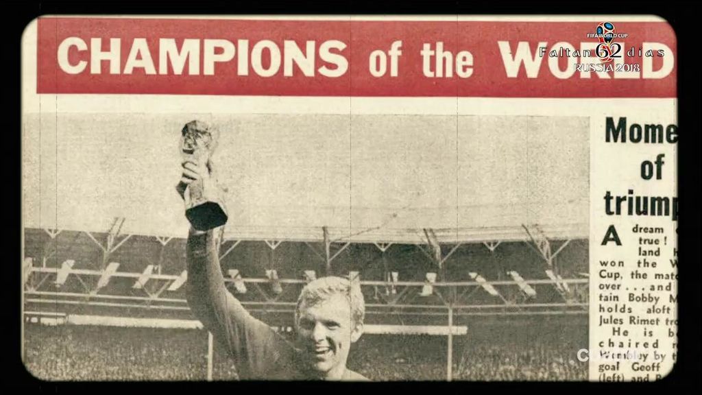 El Mundial de 1966: Eusébio, Bobby Charlton y la mascota Willie