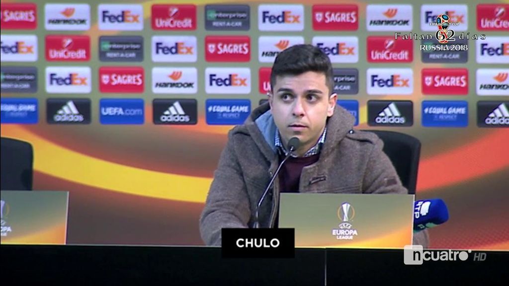 El lapsus en la sala de prensa tras el Sporting - Atlético: “Aquí hablan los entrenadores… ‘Chulo’ Simeone”