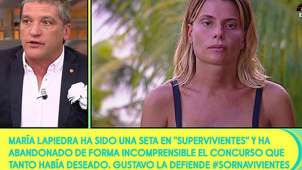 Gustavo González asegura que el exmarido de María ha incumplido el acuerdo al que llegó con ella