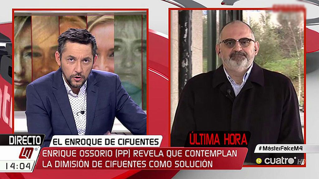 Losada, de Cifuentes: "Otra vez, Rajoy está a punto de librarse de un problema político matándolo como solo él sabe, a abrazos"