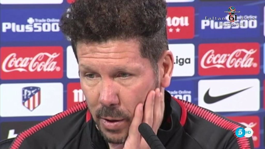Simeone confiesa el mensaje que le transmitió Miguel Ángel Gil en el entrenamiento