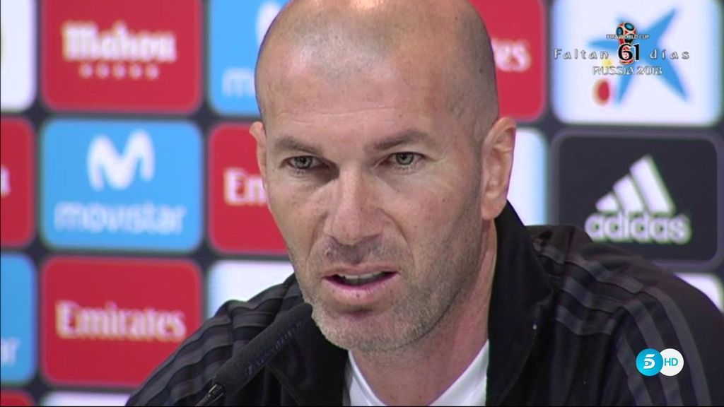 Zidane, tras el partido de Champions: “Que la gente hable de robo me indigna”