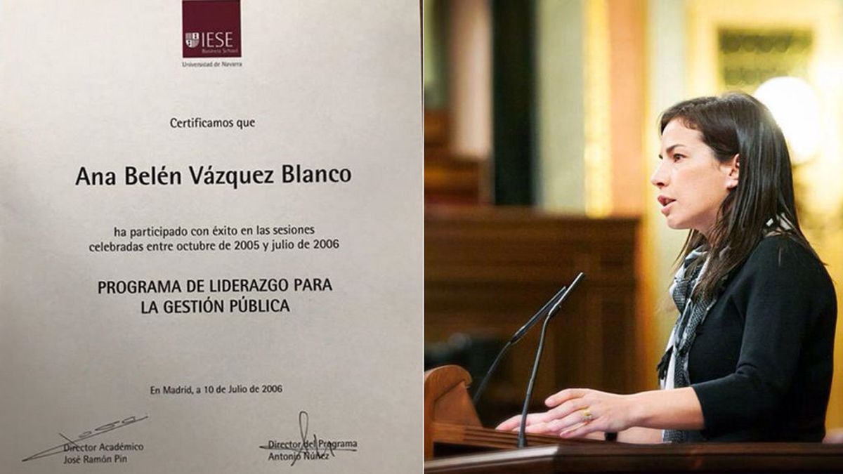 El PP retira un máster del currículo de una diputada por Ourense en el Congreso