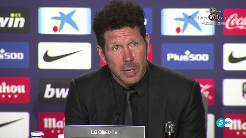 Simeone, tras la ovación del Wanda a Fernando Torres: "Es un icono del club"