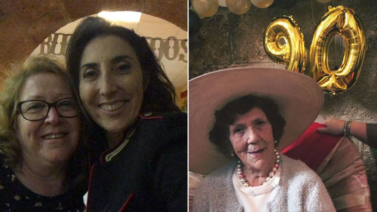 Paz Padilla hace realidad el deseo de su madre al cumplir 90 años: Un stripper con 30 cm de 'sorpresa'