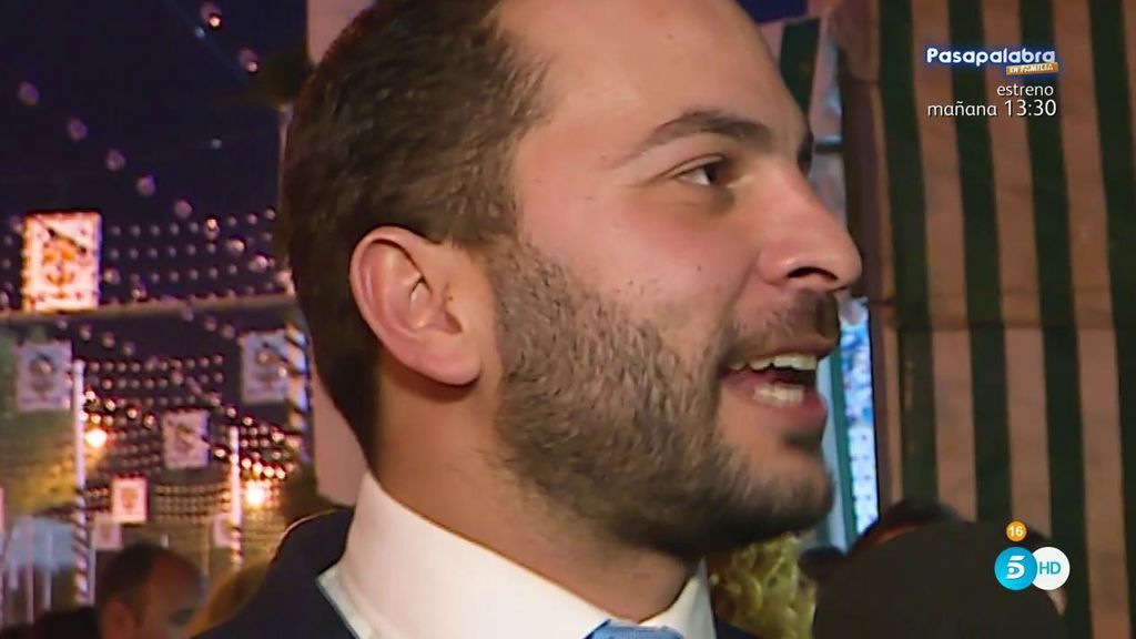 ¡Pillamos a Antonio Tejado pasándoselo así de bien en la Feria de Abril!