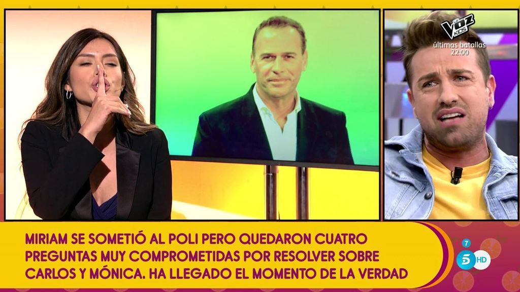 El rifirrafe entre Miriam Saavedra y Rafa Mora: "¿Quieres callarte la boca, payaso?"