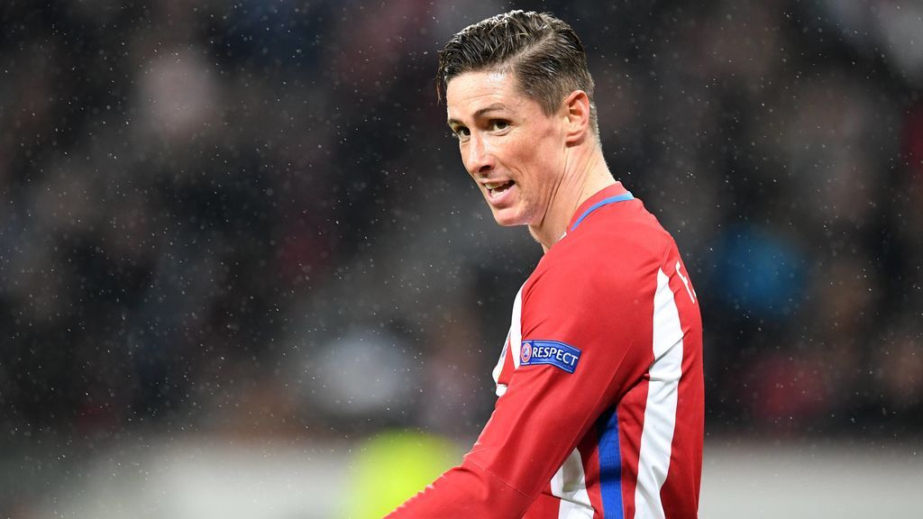 La emoción de Fernando Torres al marcar en su último Dia del Niño del Atlético de Madrid