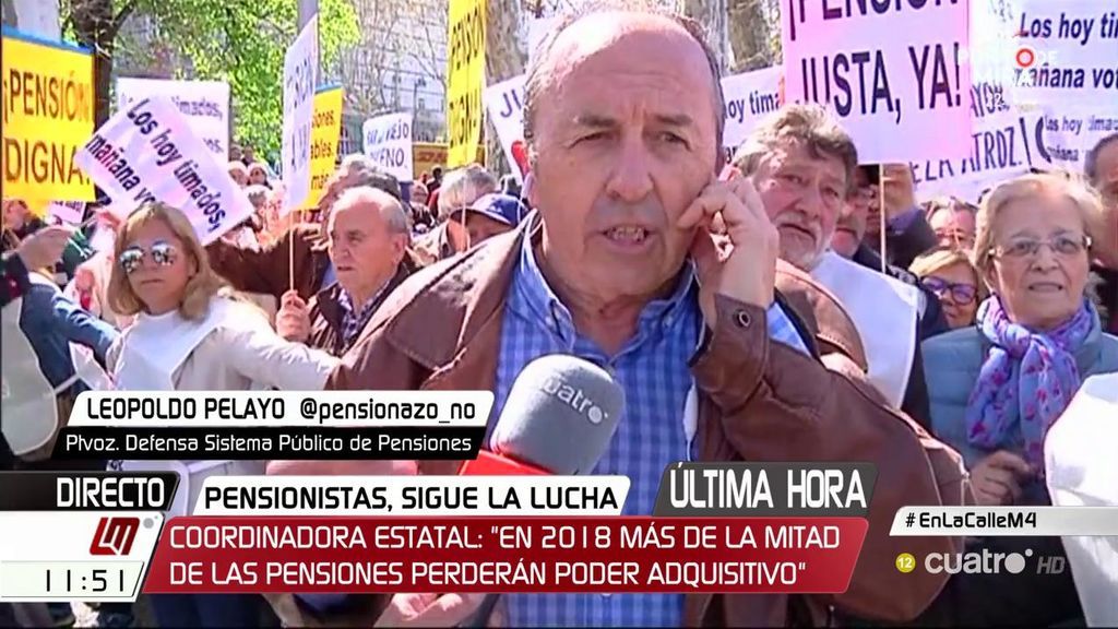Leopoldo Pelayo: “Están saqueando el Sistema Público de Pensiones”
