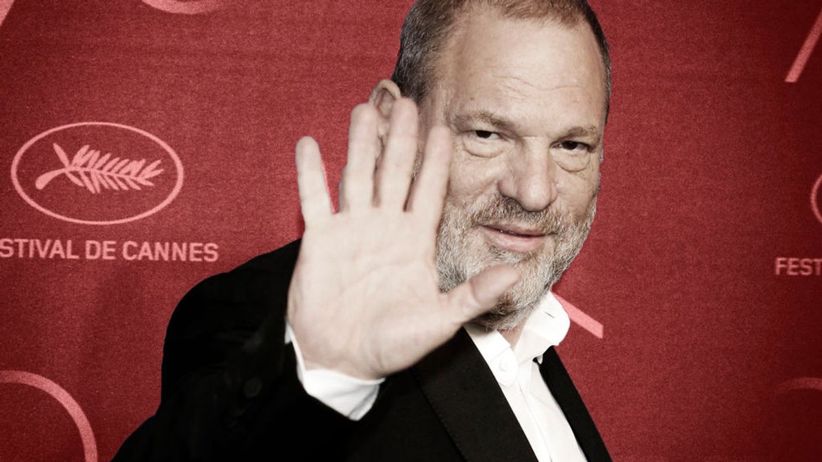 Harvey Weinstein en la edición 2017 del Festival de Cannes.
