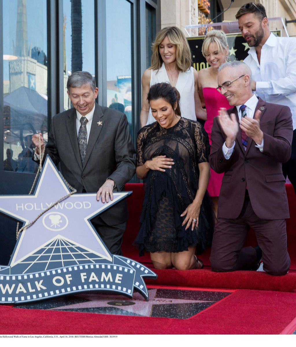 Su estrella en el Paseo de la Fama de Hollywood es la número 2.634