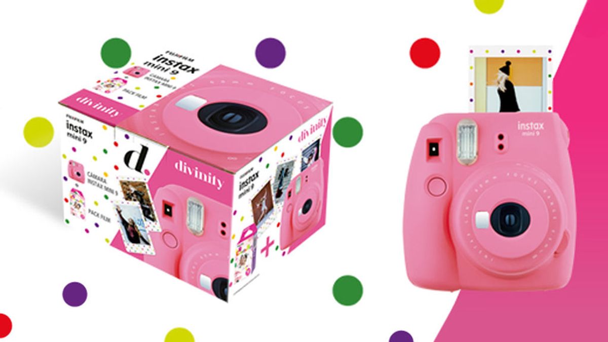Participa y llévate una de las 5 cámaras Instax Mini 9 Divinity que regalamos