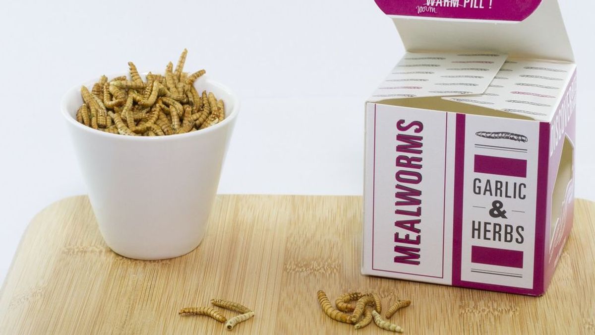 Barritas con grillos o gusanos a las finas hierbas: los nuevos snacks de Carrefour
