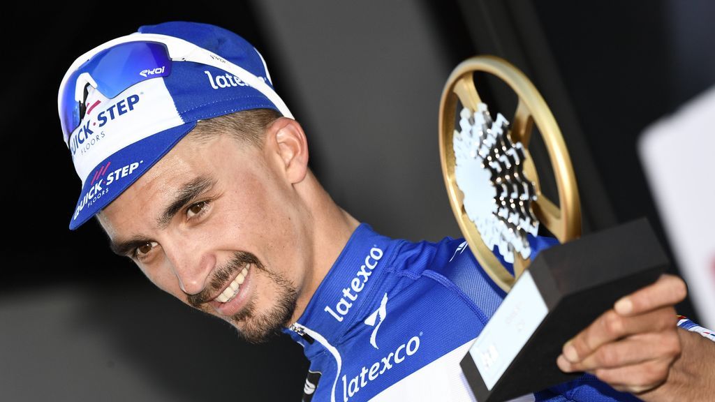 Alaphilippe (Quick Step) niega a Valverde su quinto triunfo seguido en la Flecha Valona