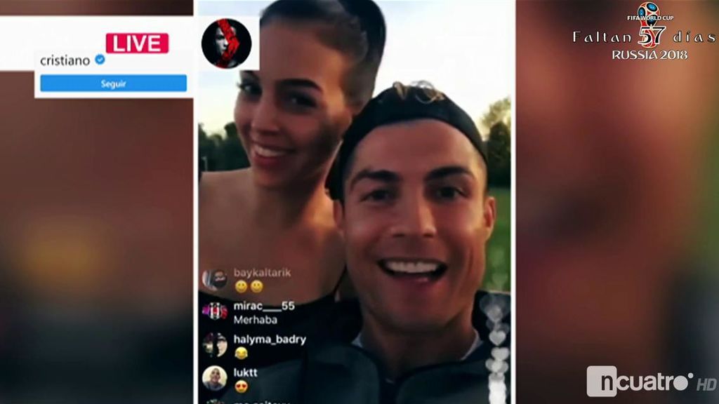 De las picardías de Cristiano Junior, a los secretos de Georgina: Cristiano ‘revienta’ Instagram con un directo