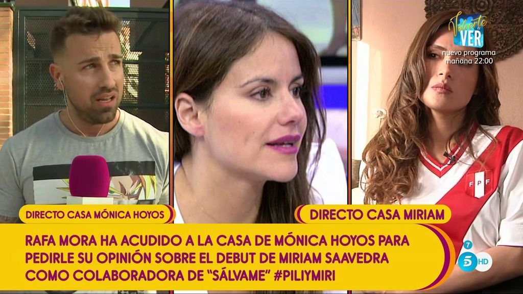Mónica Hoyos niega ser la mano negra que quiere hundir la carrera televisiva de Miriam Saavedra