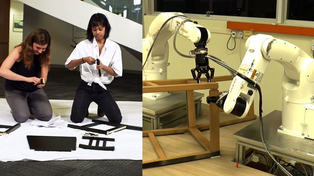 La pesadilla de montar una silla de Ikea: Los robots lo hacen  9 minutos, tú en 20