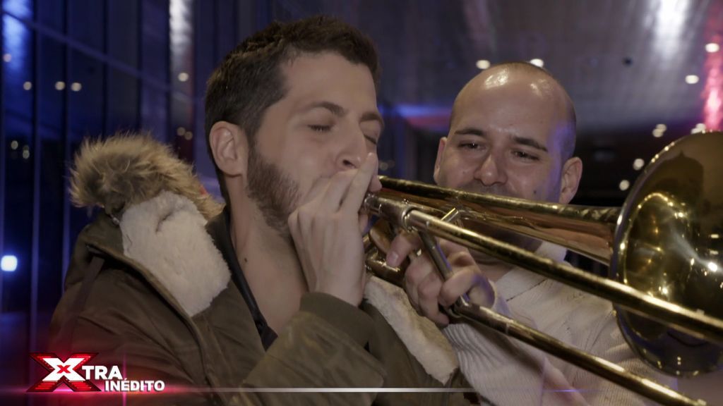 ¡Inédito! "Tromboneitor" no conquista al jurado, pero consigue que Nando Escribano toque el trombón
