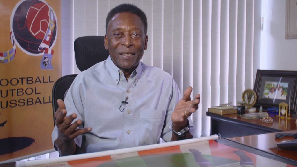 Pelé ve a Brasil campeona del Mundo y a Neymar como mejor jugador del torneo