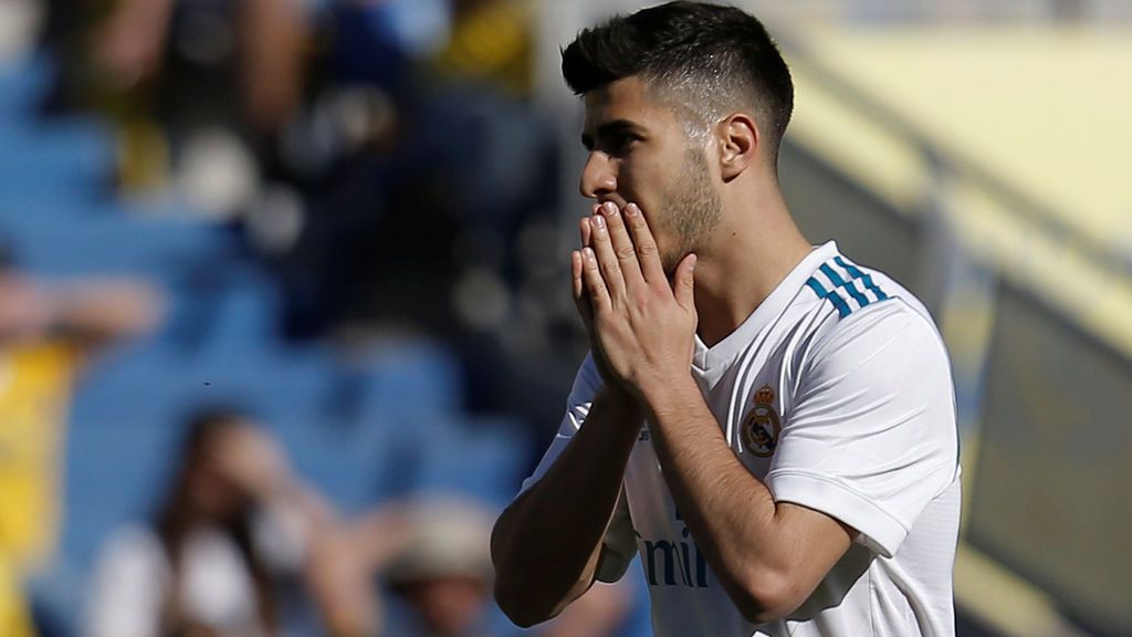 El efecto óptico en la foto de Marco Asensio que no te vas a poder explicar