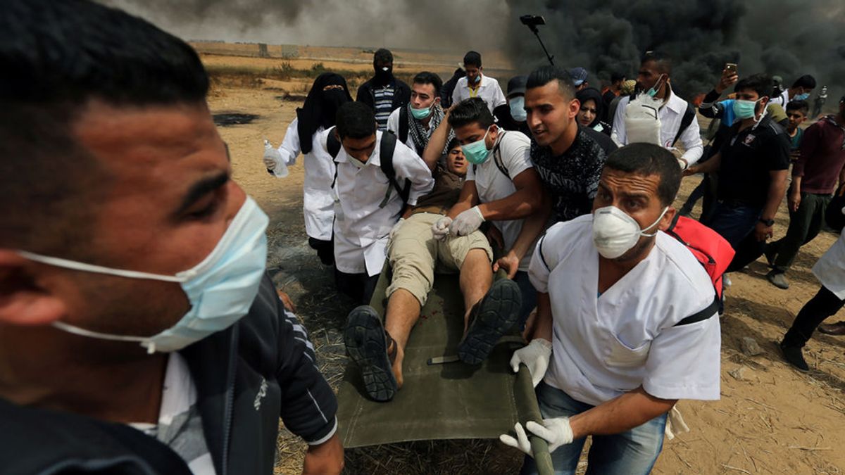 Cuatro los palestinos muertos por disparos de Israel durante las protestas en Gaza