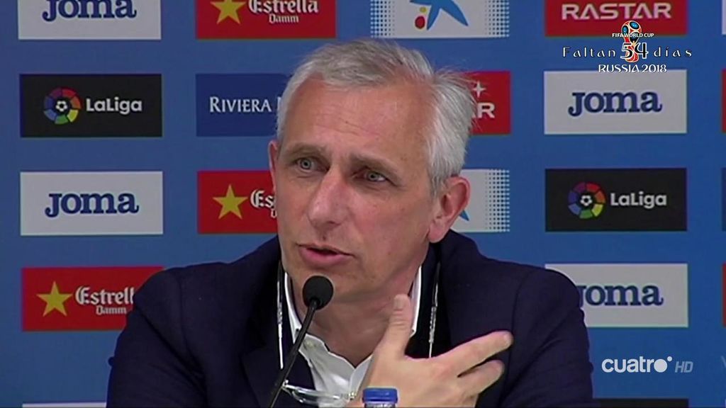 García-Pont, vicepresidente del Espanyol, explica la marcha de Quique Sánchez Flores