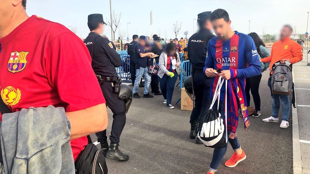 La ANC critica que la Policía requise 'esteladas' y camisetas en la final de la Copa del Rey