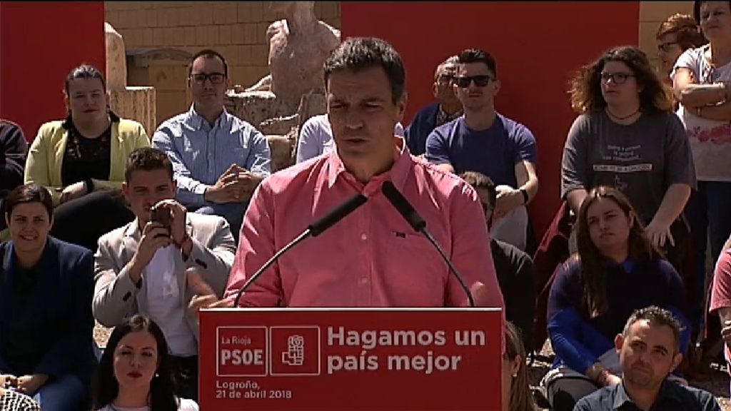 Sánchez: "El cesto del PP de Madrid está podrido"