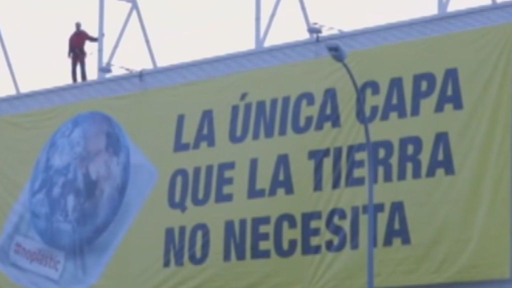 #Noplastic, la última acción de Greenpeace contra el plástico