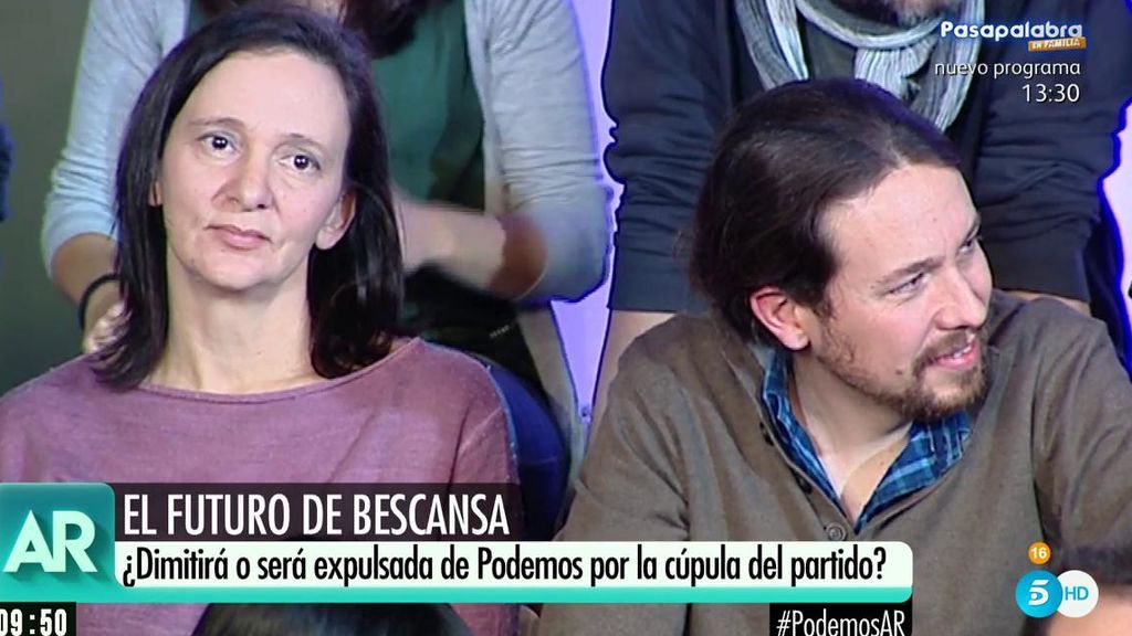 El futuro de Bescansa en Podemos, ¿dimitirá o será expulsada por la cúpula del partido?