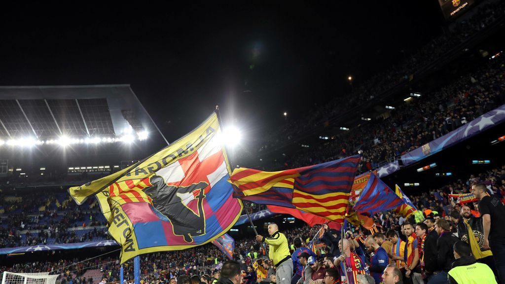 Expulsados de una Feria en Barcelona al confundir la camiseta de Aragón con la 'senyera' del Barça