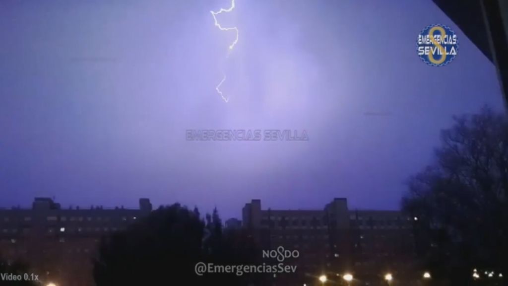 Alerta amarilla en parte de Andalucía y Extremadura por tormentas