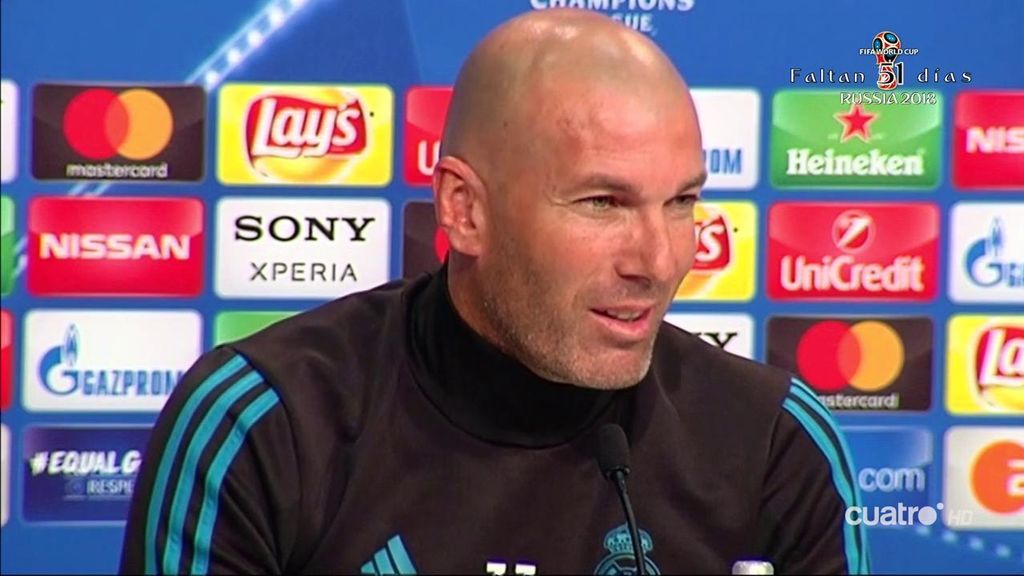 Zidane, sobre el Bayern-Madrid: “No nos vamos a cagar en los pantalones”