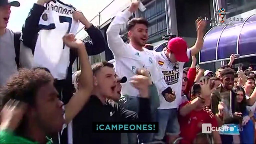 Múnich recibe al Real Madrid al grito de ‘campeones, campeones’
