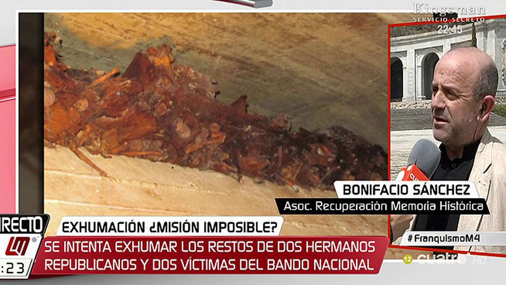 No se podrán exhumar cadáveres del Valle de los Caídos si están mezclados con otros huesos